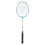 Talbot Torro Badminton Racket Fighter Plus, Airflex Handle System, Powerwave Frame Profile for Better Ball Acceleration, Blue/Green, 429808