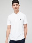 Lacoste Sport Ottoman Polo Shirt - White, White, Size 2Xl, Men