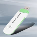 Rodipu 3G Wireless Network Card,14.4Mbps Mini Wireless USB Computer Network Adapter, Portable WiFi Modem WiFi Hotspot WCDMA, 8 WiFi Users + 1 USB Dogle Access(White)