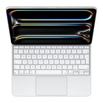 Apple Magic Keyboard for 13-inch White iPad Pro (M4) - British English