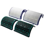 2 Filtres compatible avec Dyson Pure Humidify + Cool PH01 purificateur d'air - filtre hepa, filtre à charbon actif - Vhbw