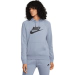 Nike Sportswear Essential Hettegenser Dame - Blå - str. XS