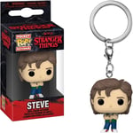 STRANGER THINGS SEASON 4 STEVE POCKET POP KEYCHAIN VINYL FIGURE FUNKO NETFLIX