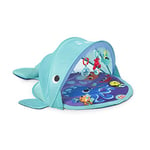 Bright Starts Explore & Go Whale Play Gym, with Detachable Toys, Blue, 0-36 months