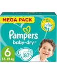 Pampers Baby-Dry Taille 6 87 Couches (13-18 Kg)
