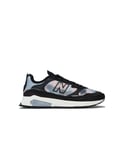 New Balance Womenss X Racer Trainers in Black Textile - Size UK 8