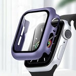 BNBUKLTD® Compatible for Apple Watch Screen Protector Case Series 3/4/5/6/SE Full Protective Cover (Watch Model: 40mm, Color: Lavender)(*)