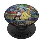 PopSockets Disney Beauty & The Beast Stained Glass Rose PopSockets PopGrip: Swappable Grip for Phones & Tablets