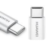 Huawei Adapter AP52 USB-C til Micro-USB - Hvit
