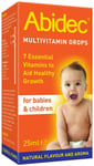 Abidec Multivitamin Supplement Drops - babies/children 25ml- 1st Class Delivery