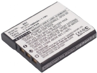 CoreParts - Batteri - Li-Ion - 1000 mAh - 3.7 Wh - svart - för Sony Cyber-shot DSC-H90, HX10, HX20, HX30, HX5, HX5V, WX7 Handycam HDR-GW55, GW66, GW77