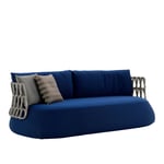 B&B Italia - Fat-Sofa Outdoor FA230, 2 Back Cushions, Fabric Outdoor 02, Lusso Leila 280