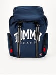 Tommy Jeans Prep Sport Flap Backpack, One Colour, Men