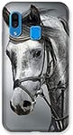 Cokitec Coque pour Samsung Galaxy A40 Animaux - Cheval B