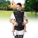 Soft Baby Carrier, 3-in-1 Ergonomic Child Carrier Backpack Front and Back Carry 