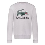 Lacoste Men's SH1281 Sweatshirt, Silver China, L