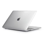 MacBook Pro 13" (Touch Bar / Utan Touch Bar) Crystal Clear Hard Case Skal - Transparent