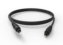 FIREBLY Optical Digital Audio Cable - [Simple Design for Sound Bar, TV, Home Theater(0.5m)