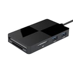 1X(8-In-1 USB C Hub USB 3.0 Multi Card Reader //TF/XD/MS Memory Card Adapter,
