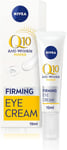 NIVEA Q10 Anti-Wrinkle Power Firming Eye Cream 15ml Eye Cream to Reduce Crows