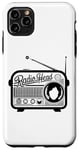 Coque pour iPhone 11 Pro Max Tête de radio rétro vintage