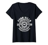 Womens Penn Hills PA | Pennsylvania | Vintage - Apparels V-Neck T-Shirt