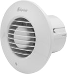 Xpelair Simply Silent SSSFC Shower Fan Complete 4 Inch/100mm Bathroom &... 