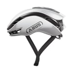 ABUS GameChanger 2.0 Racing Bicycle Helmet - High-performance Aero Road Bike Helmet with Optimised Aerodynamics and Ventilation for Men and Women - Size S, Silver