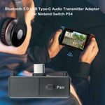 Usb Type-c Wireless Bluetooth Audio Transmitter Adapter For Nintend Switch Ps4