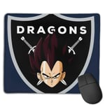 Dragon Ball Z Dragons Shield Customized Designs Non-Slip Rubber Base Gaming Mouse Pads for Mac,22cm×18cm， Pc, Computers. Ideal for Working Or Game