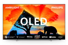 TV OLED Philips 77OLED759 OLED Ambilight TV Dolby Atmos et Vision 120Hz 4K 195cm 2024