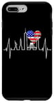 iPhone 7 Plus/8 Plus New York Skyline Heartbeat US Flag Statue Of Liberty NY Fan Case