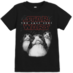 Star Wars The Last Jedi Porgs Kids' Black T-Shirt - 11 - 12 Years