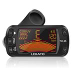 Clip On tuner gitarr tuner metronom 3 in 1 tuner metronome elektrisk ukulele tuner