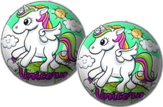 Unicorn, Enhörning - Plastboll 23 cm