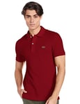 Lacoste Men's Ph4012 Polo Shirt, Red (Bordeaux), XS