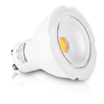 (09823) WHITENERGY LED Bulb | 1x COB LED | MR16 | GU10 | 8W| 230V | White Warm