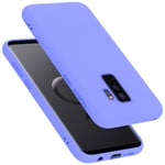 Cadorabo Case works with Samsung Galaxy S9 PLUS in LIQUID LIGHT PURPLE - Shockproof and Scratch Resistant TPU Silicone Cover - Ultra Slim Protective Gel Shell Bumper Back Skin