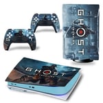Sticker pour Sony Console PS5, GHOST OF TSUSHIMA-1426