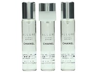 Chanel Allure Homme Sport Travel Set EDT Spray 60 ml