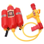 ZW Fire Brigade Water Sprayer, Size Approx 40 Cm Adjustable Nozzle Water Tank And Shoulder Strap Water Battle for Water Spray Gun Water Canno