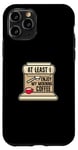 Coque pour iPhone 11 Pro Machine à expresso pour café du matin et caféine