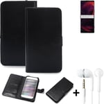 Protective cover for Sony Xperia 5 III Wallet Case + headphones protection flipc
