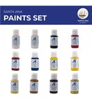 Paints Set for Ship Model: Vessel in Line Santa Ana