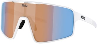 Bliz P001S Nano Nordic Light Sportglasögon White w/ Coral Orange Blue Multi