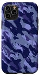 Coque pour iPhone 11 Pro Motif camouflage violet violet