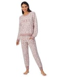 DKNY Long sleeve jogger and lounge set - Pink, Pink, Size Xl, Women