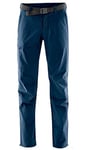 Maier Sports Torid Men's Slim Hiking Trousers Blue (Aviator/368), Size 66