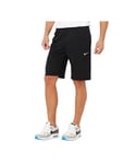 Nike Crusader Mens Jersey Shorts In Black Cotton - Size Small