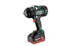 Metabo Mutterdragare SSW 18 LTX 1450 BL 1/2" med 2x8Ah batterier och laddare